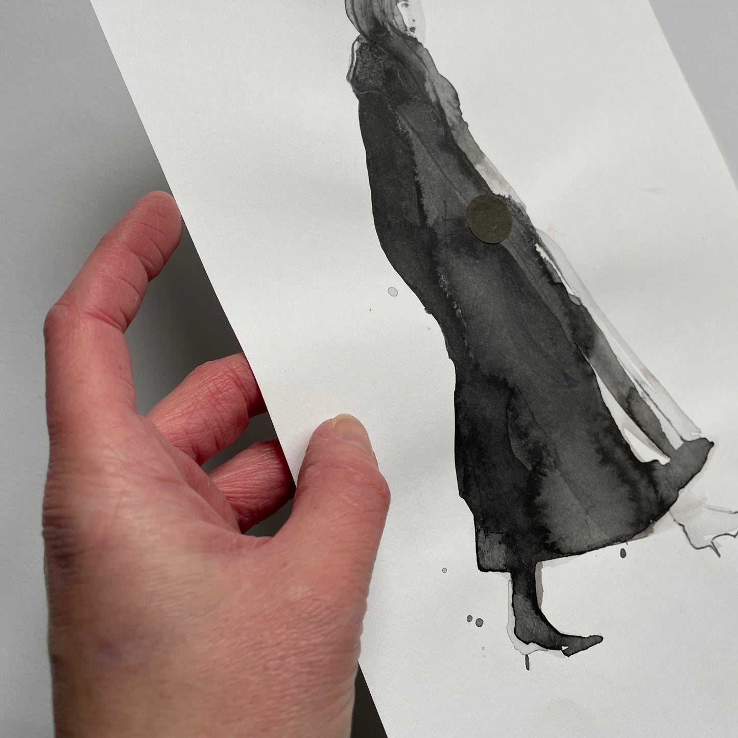 Black coat