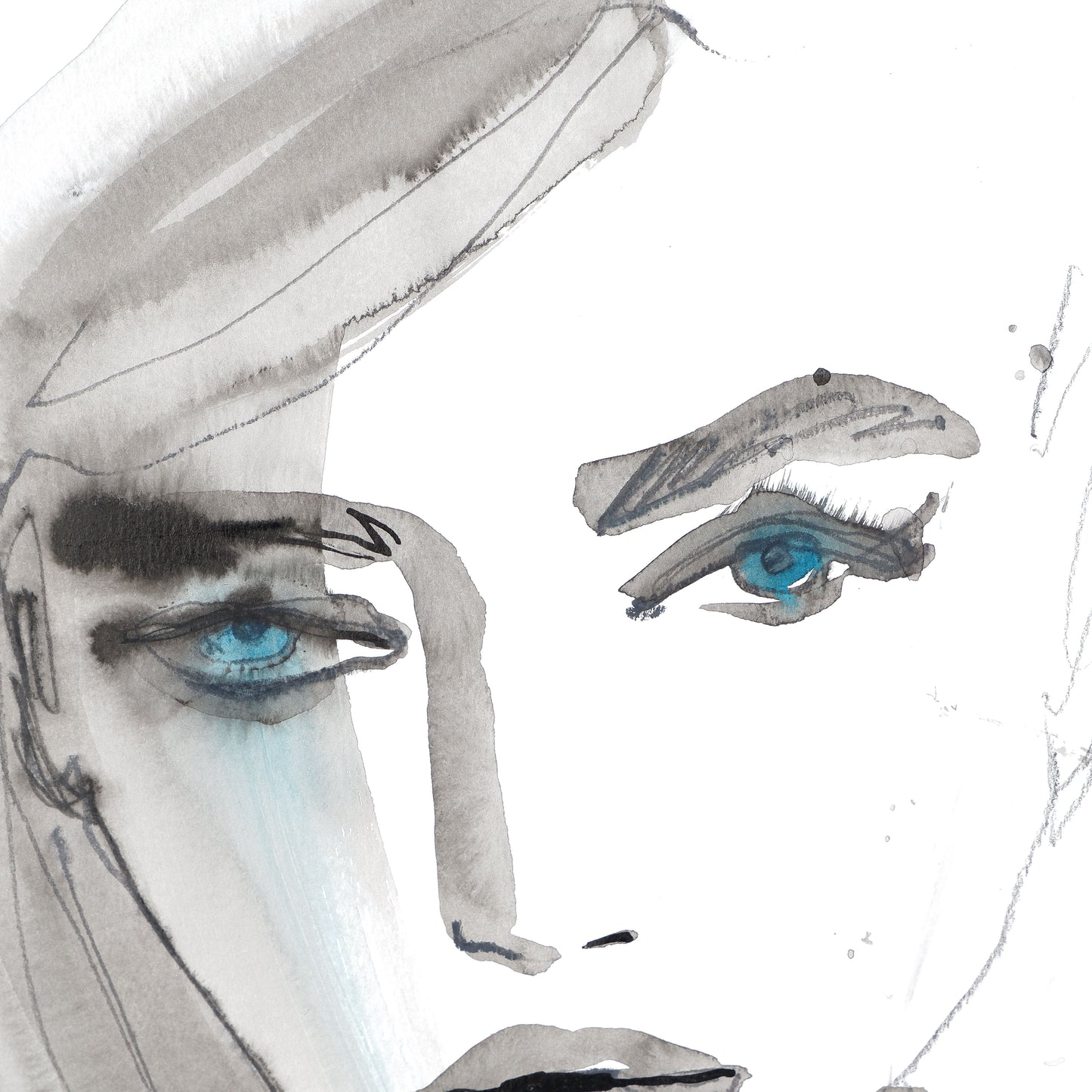 Faded eyes