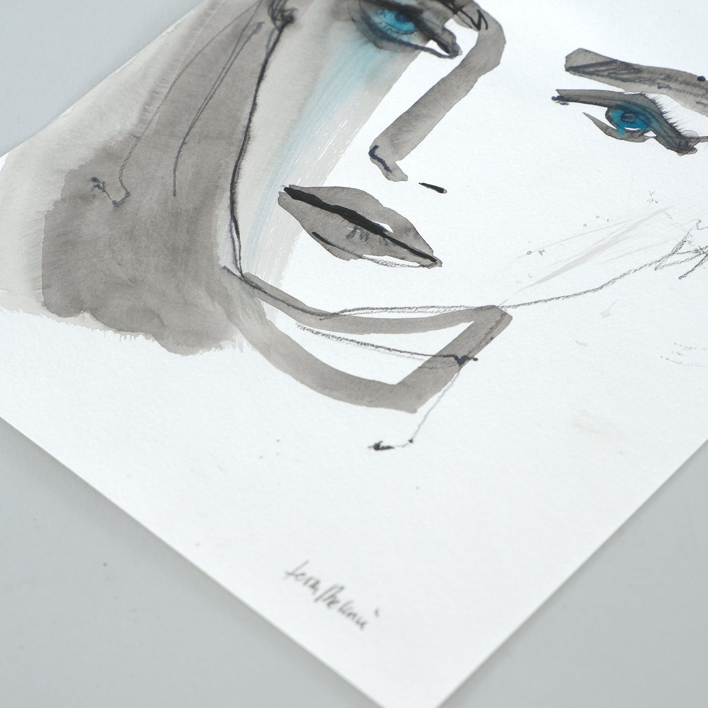 Faded eyes