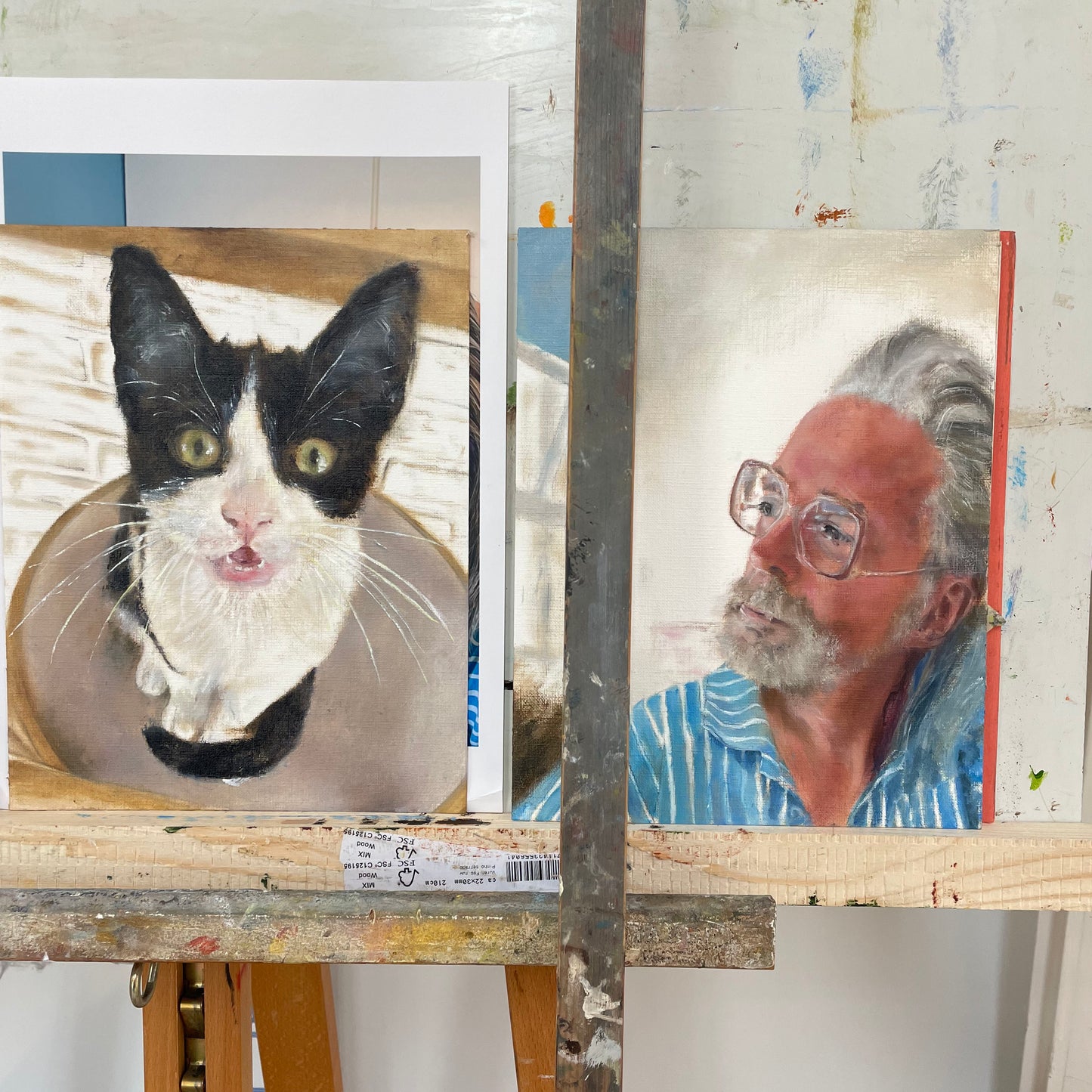 Olieverf portret