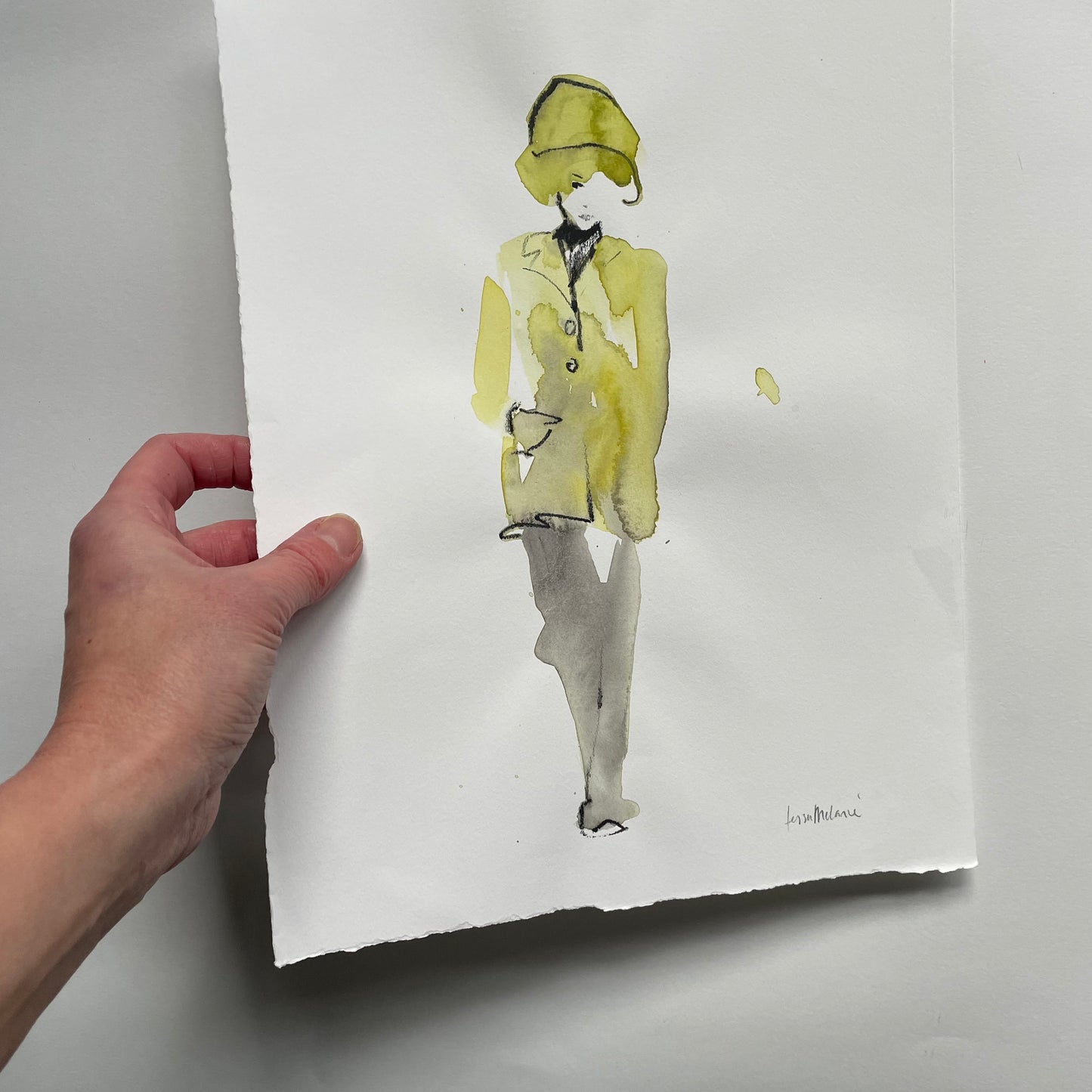 Yellow hat