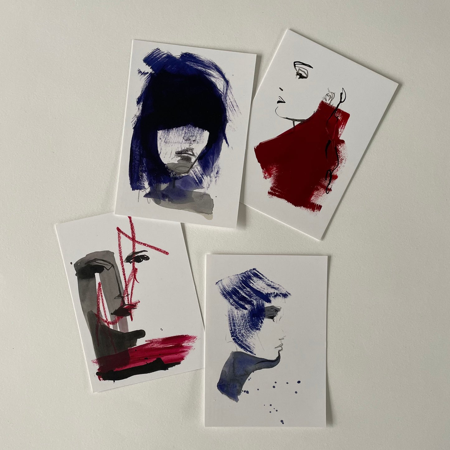 Kaartenset Reds & Blues